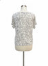 Orvis · Cap Sleeve Top · 1X · White/Black