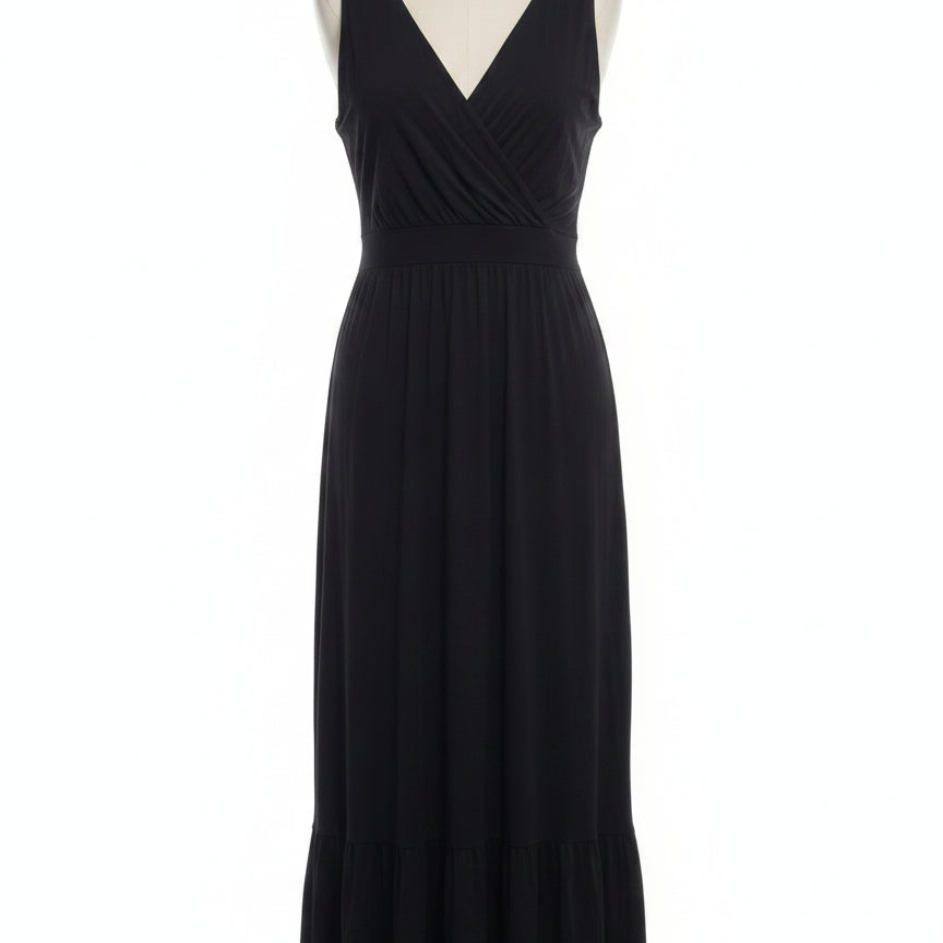 Ava & Viv · Maxi Dress · 1X · Black