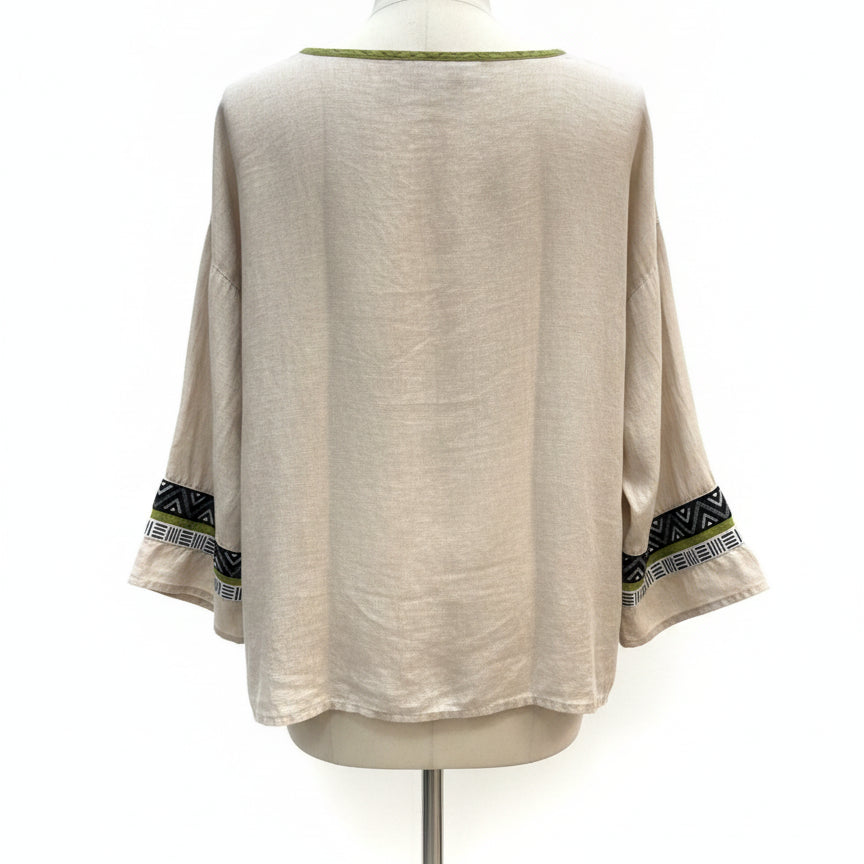 Gudrun Sjödén · Blouse · Large · BeigeFloral