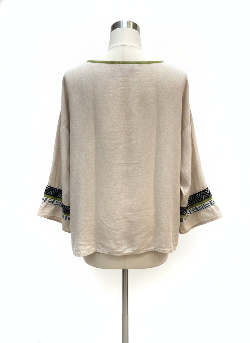 Gudrun Sjödén · Blouse · Large · BeigeFloral