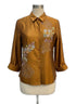 ColdwaterCreek · Shirt · Small · Caramel