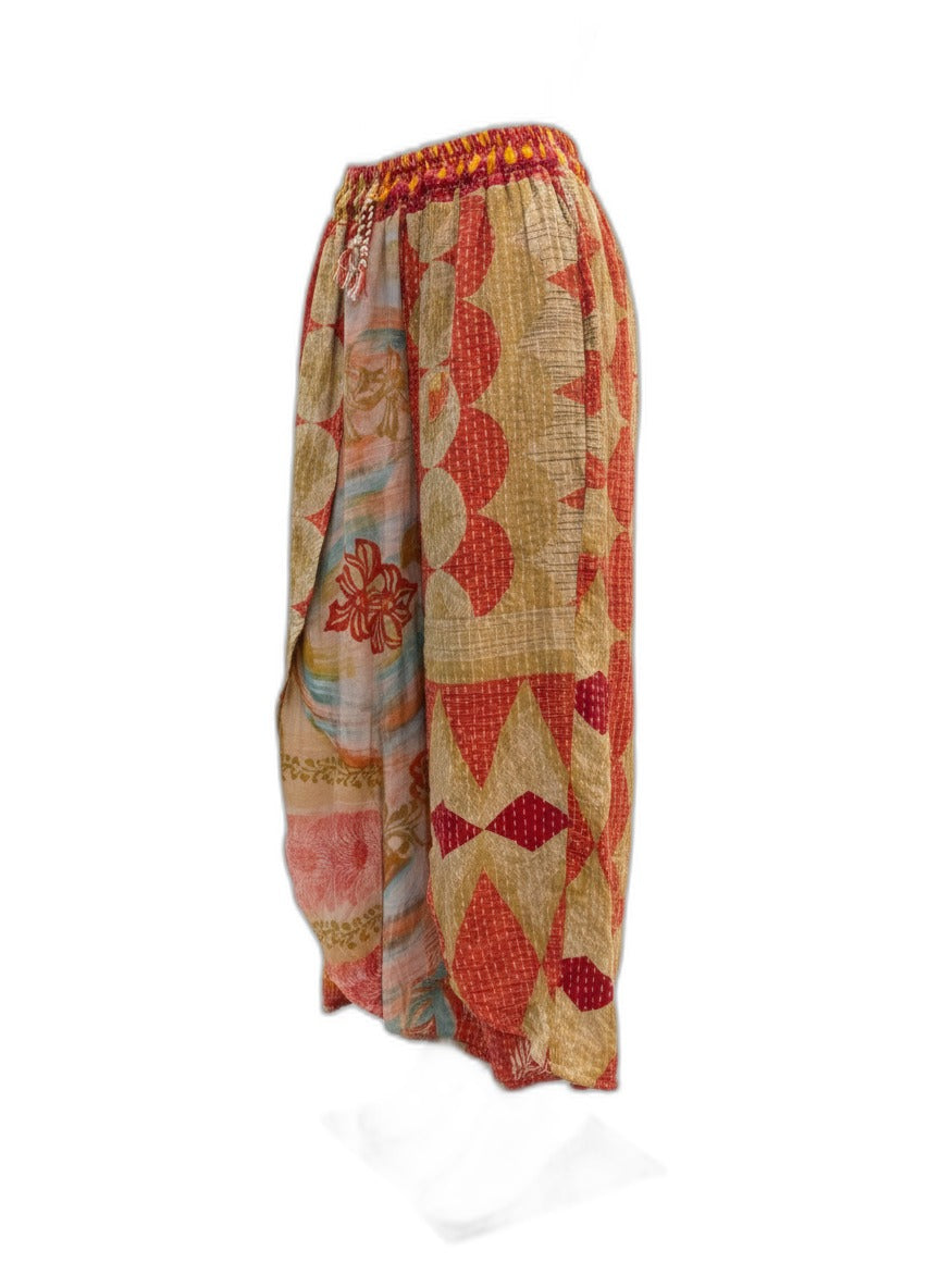 KanthaBae · Cotton In Bloom Pants · OS · BeigeOrange