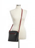 Vera Pelle · Crossbody · BlackRed Leather