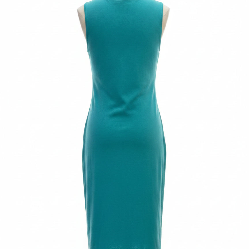 On 34th · Sleeveless Dress · Medium · Turquoise
