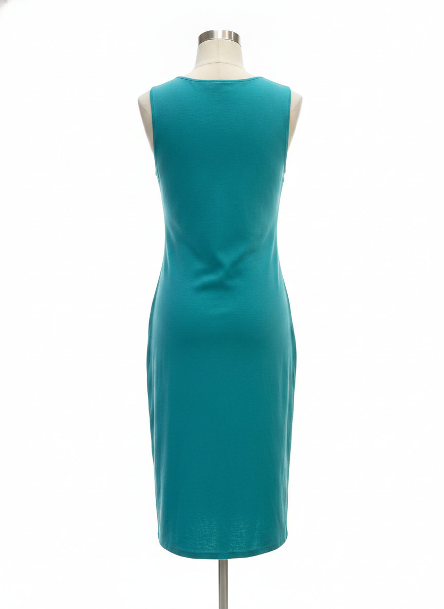 On 34th · Sleeveless Dress · Medium · Turquoise