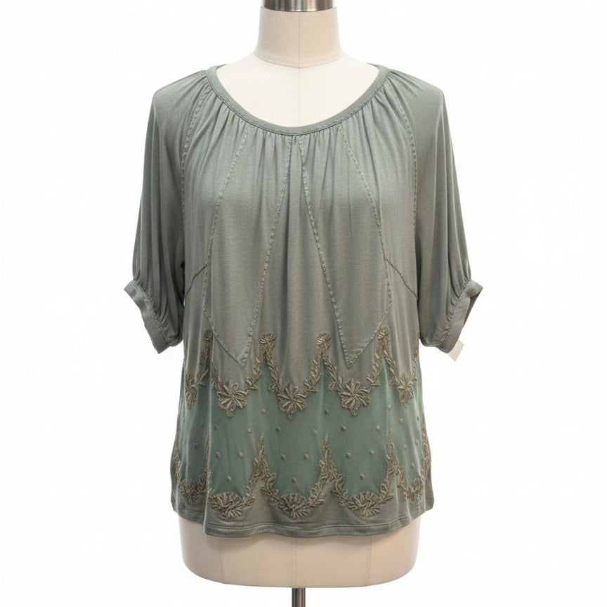 Sundance · Boho Chic Top · Small P · Olive