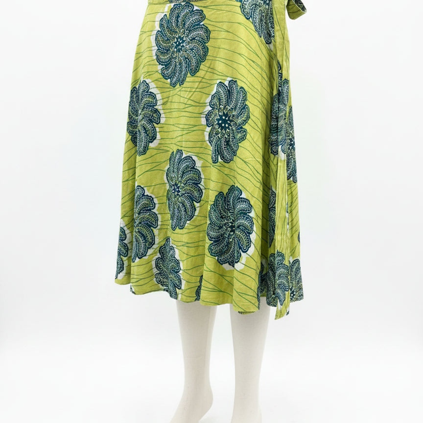 Odille · Odille · Lime Floral Print with Embroidered Side Zip Bow Detail · 6 · Lime Floral · 6 · Lime Floral