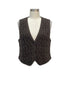 J. Jill · Cableknit vest · XLarge · Moss