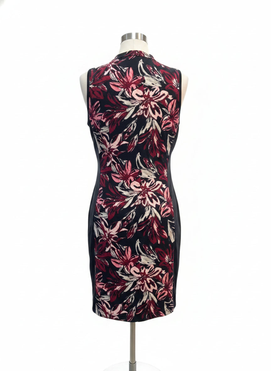 Nivo · Active golf dress · Medium · Black/Burgundy Flora