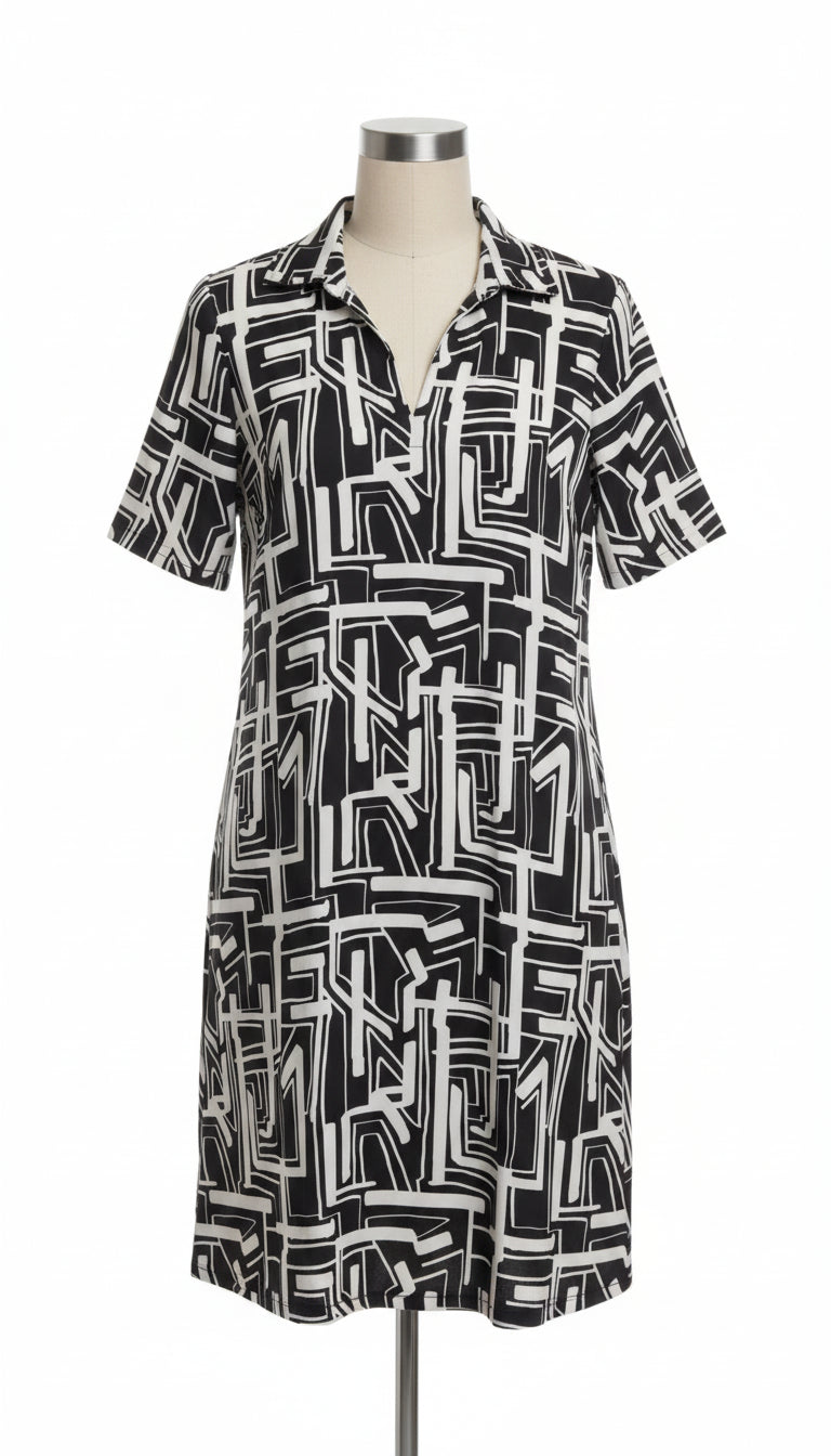 byJJ · Dress · M · Black and White