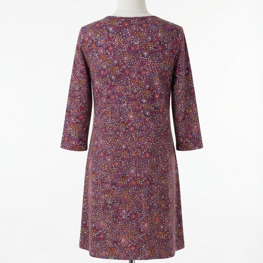 Nuu Muu · Gabe Dress · Medium · Plumfloral