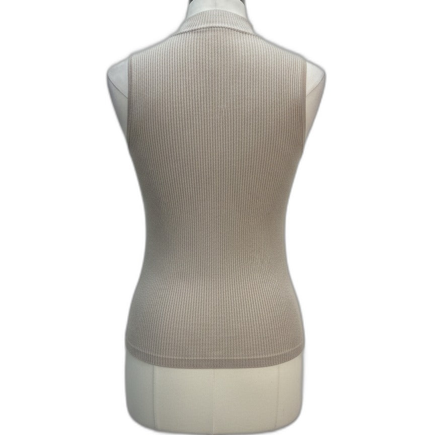 NAADAM · Sleeveless Top · Medium · Natural