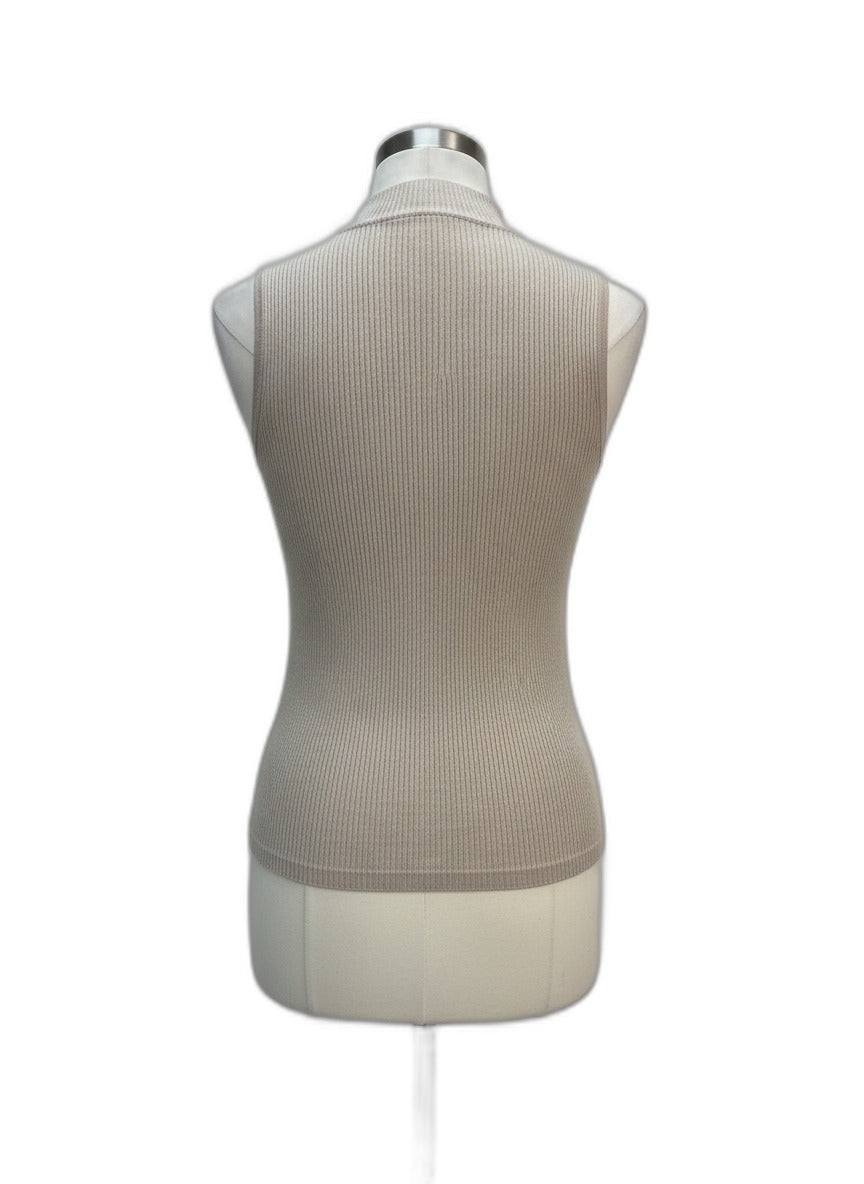 NAADAM · Sleeveless Top · Medium · Natural
