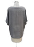 Aurea Vita · Dolman Sleeve Top · Large · Black/White