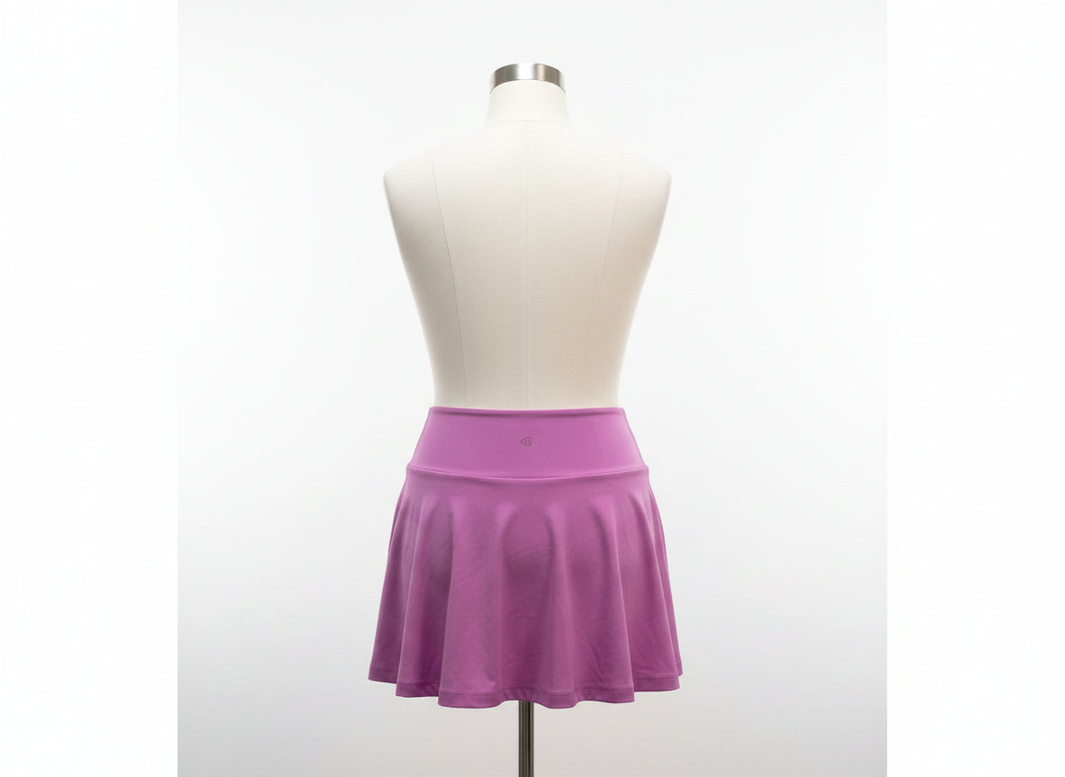 Logilates · Crisscross Slit Skort · Small · Lilac