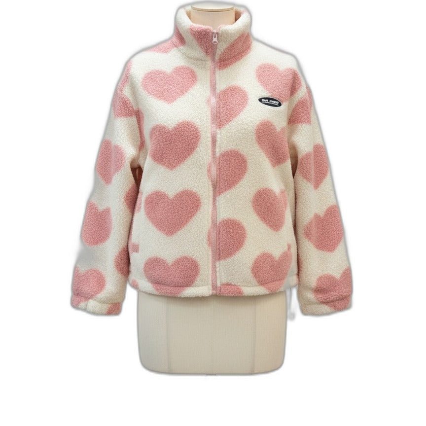 HCO STORE · Reversible Fashionjacket · Large · WhitePink