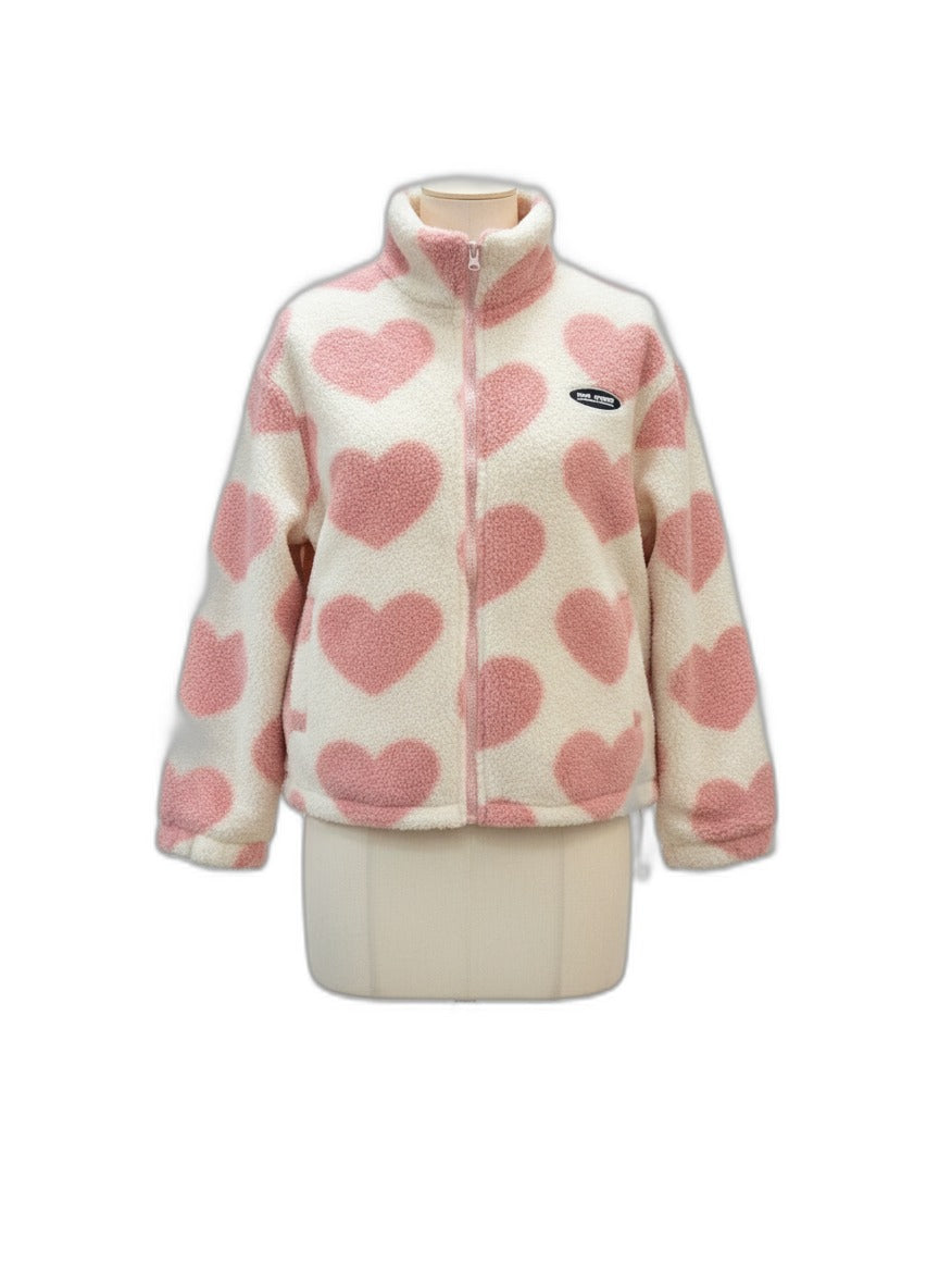 HCO STORE · Reversible Fashionjacket · Large · WhitePink