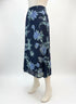 JM Collection · Maxi Sheer Floral Print · 12 · BlueFloral