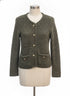 Talbots · Button Up Cardigan · Medium · OliveGold