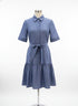 Calvin Klein · ShortSleeve Dress · 6 · Chambray