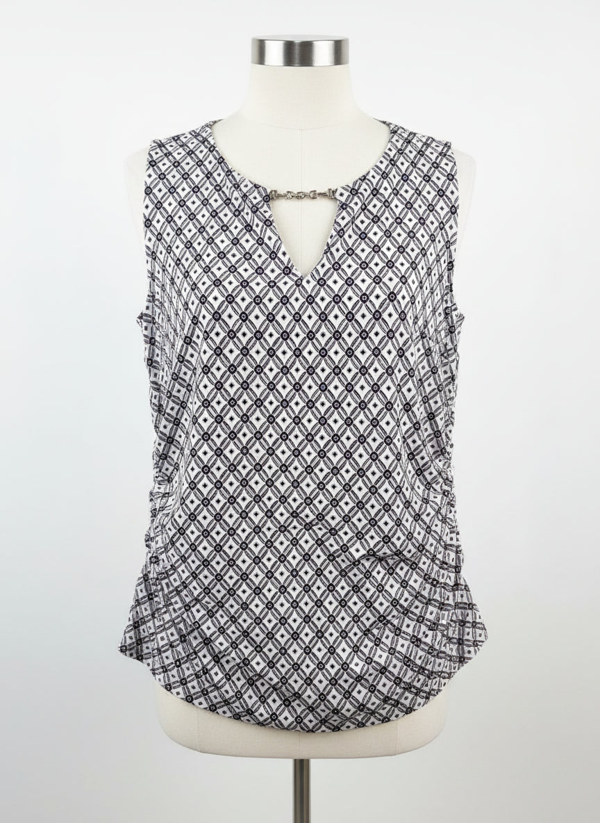 WHITEHOUSEBLACKMARKET · Geoprint · Small · White/Black
