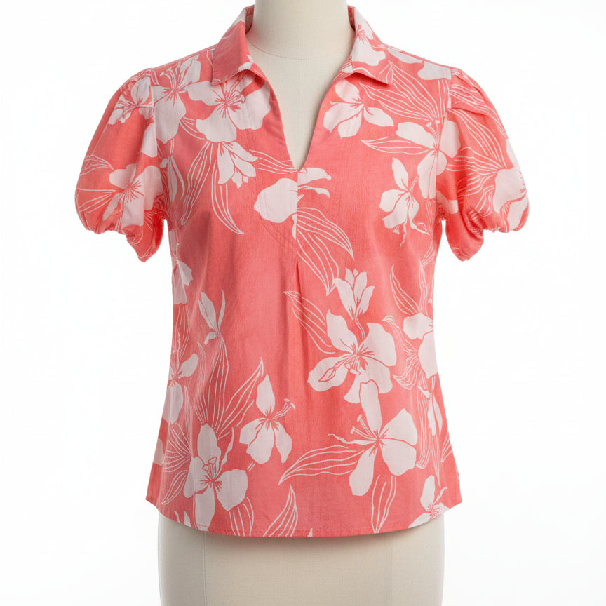 Tommy Bahama · Shirt · Medium · Pink and White