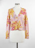 Sundance · Button Up Cardigan · XSmall · PinkYellow