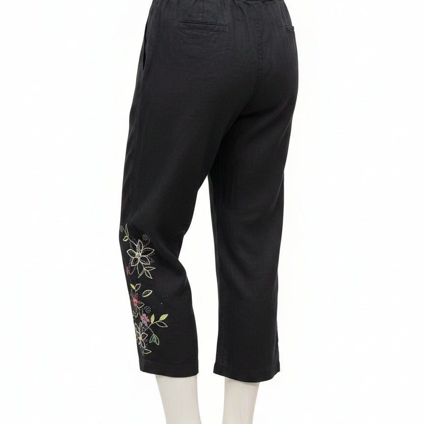 J Jill · Wide Leg Pants · 18 · BlkMulti