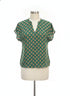Cabi · Stevie Top · Medium · Green Floral