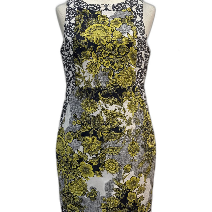 Weston Wear · Floral Medallion Print · 10 · BlkYellow