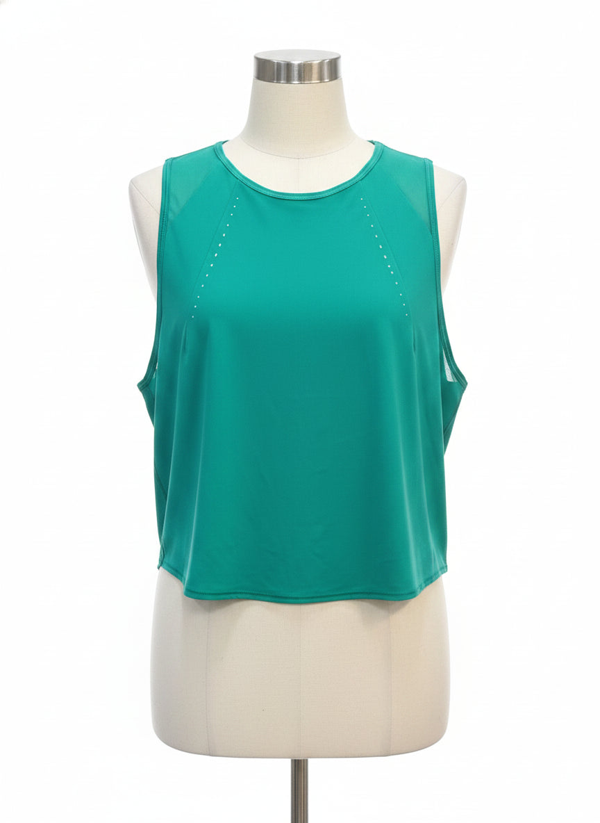 Lululemon · Active Top · 10 · Green