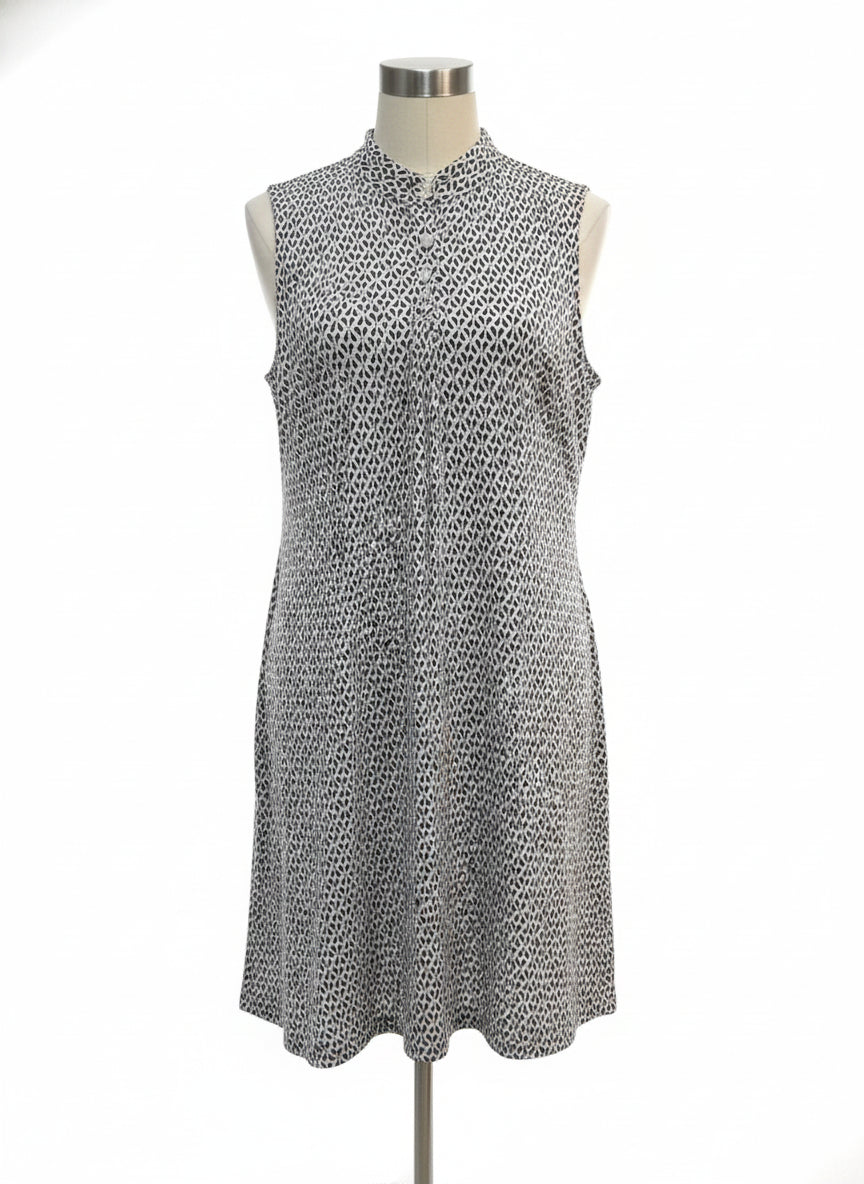 Sport Haley · Active golf dress · Large · Black/White