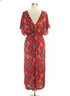 R. Vivimos · Boho Chic Dress · Medium · RedMulti
