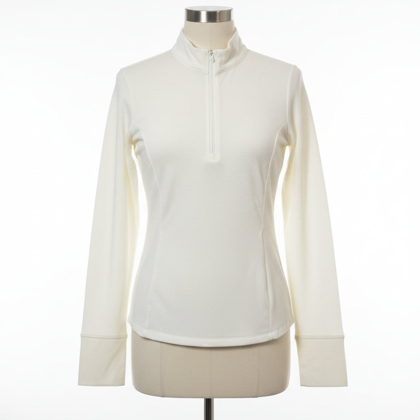 Tommy Bahama · 1/4 Zip Pullover15 · Medium · Cream