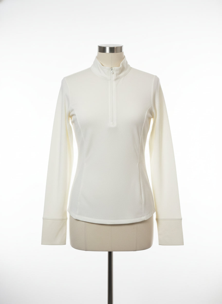 Tommy Bahama · 1/4 Zip Pullover15 · Medium · Cream