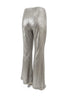 FreePeople · Bell Bottom Sequin Pants · Medium · Champagne