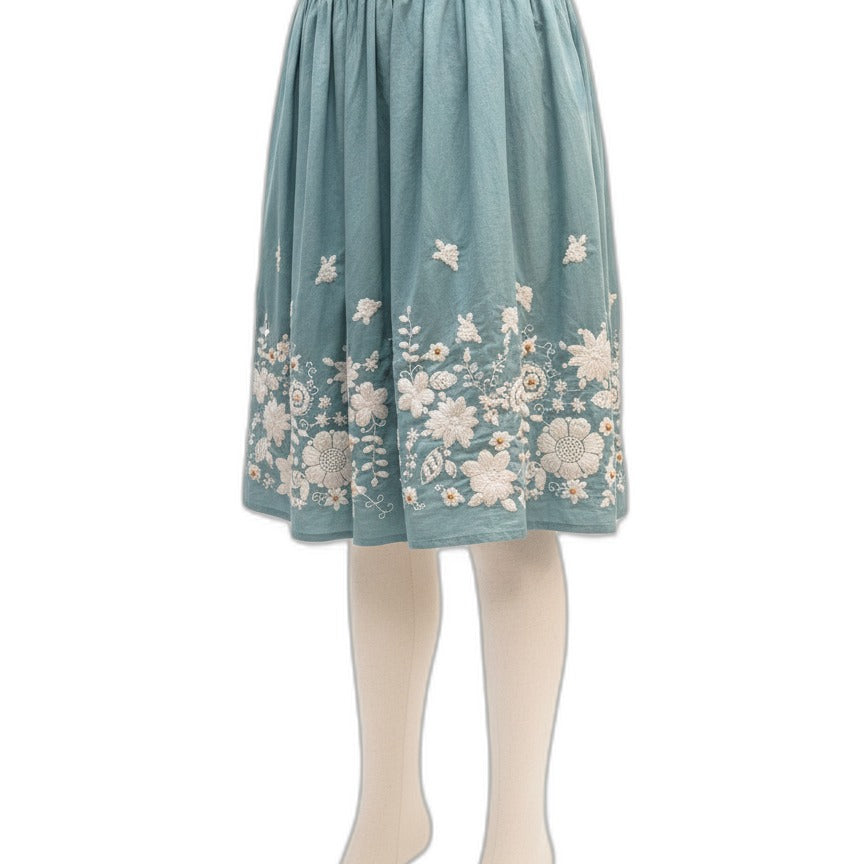 Anthropologie · Blue Velvet · 16 · Sea Turquoise