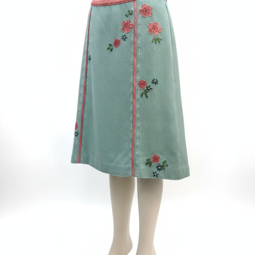 Mac&Jac · Floral Beaded Detail · 2 · Teal Pink