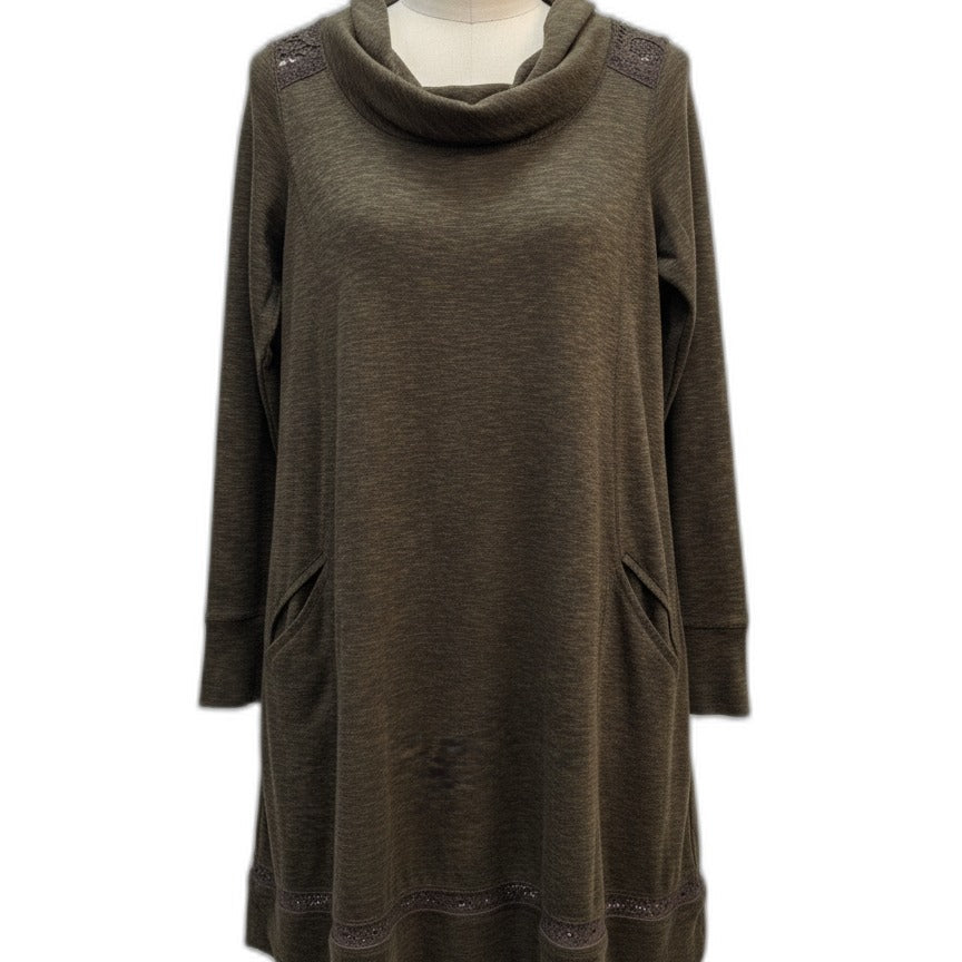 Saturday/Sunday · Longsleeve Dress · Small · Brown/Amber