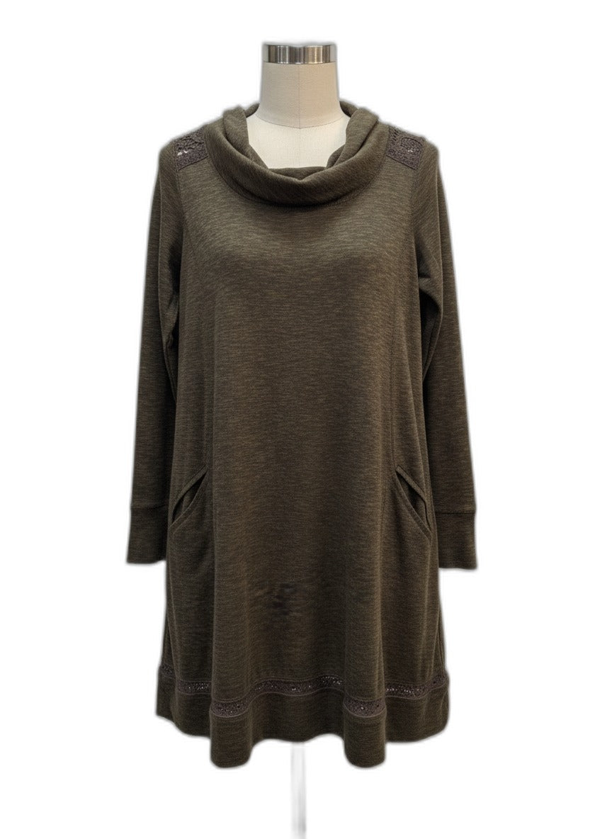 Saturday/Sunday · Longsleeve Dress · Small · Brown/Amber
