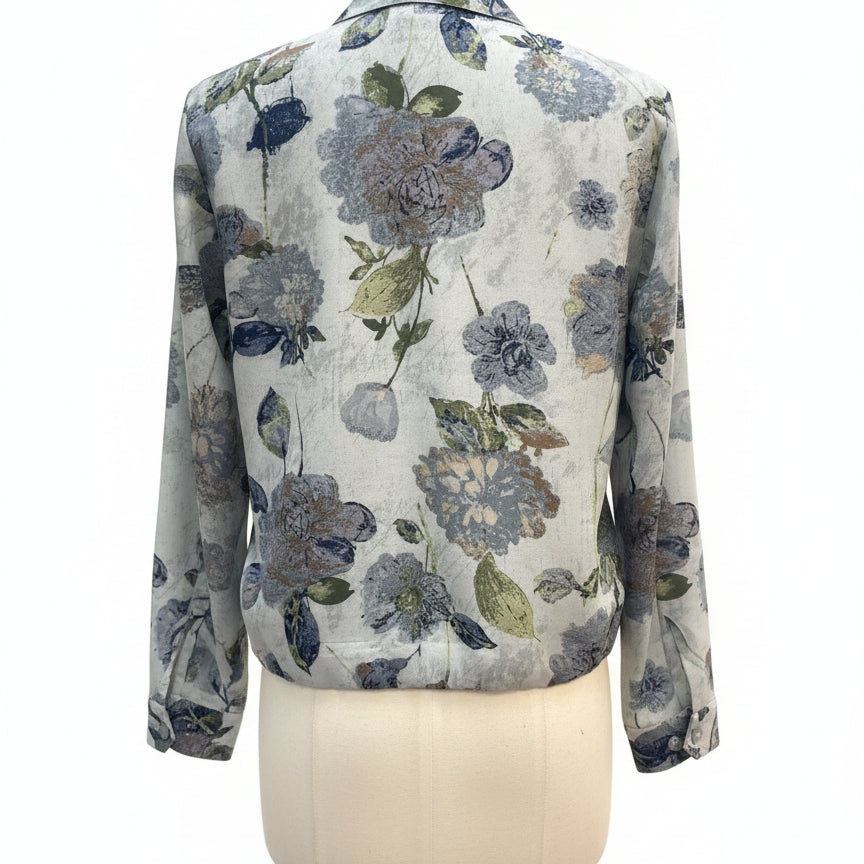 Graff · Blouse · Small · Mint Sage Floral