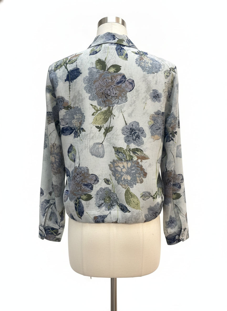 Graff · Blouse · Small · Mint Sage Floral