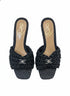 Sam Edelman · Paisley Braided Sandal · 7 · Black