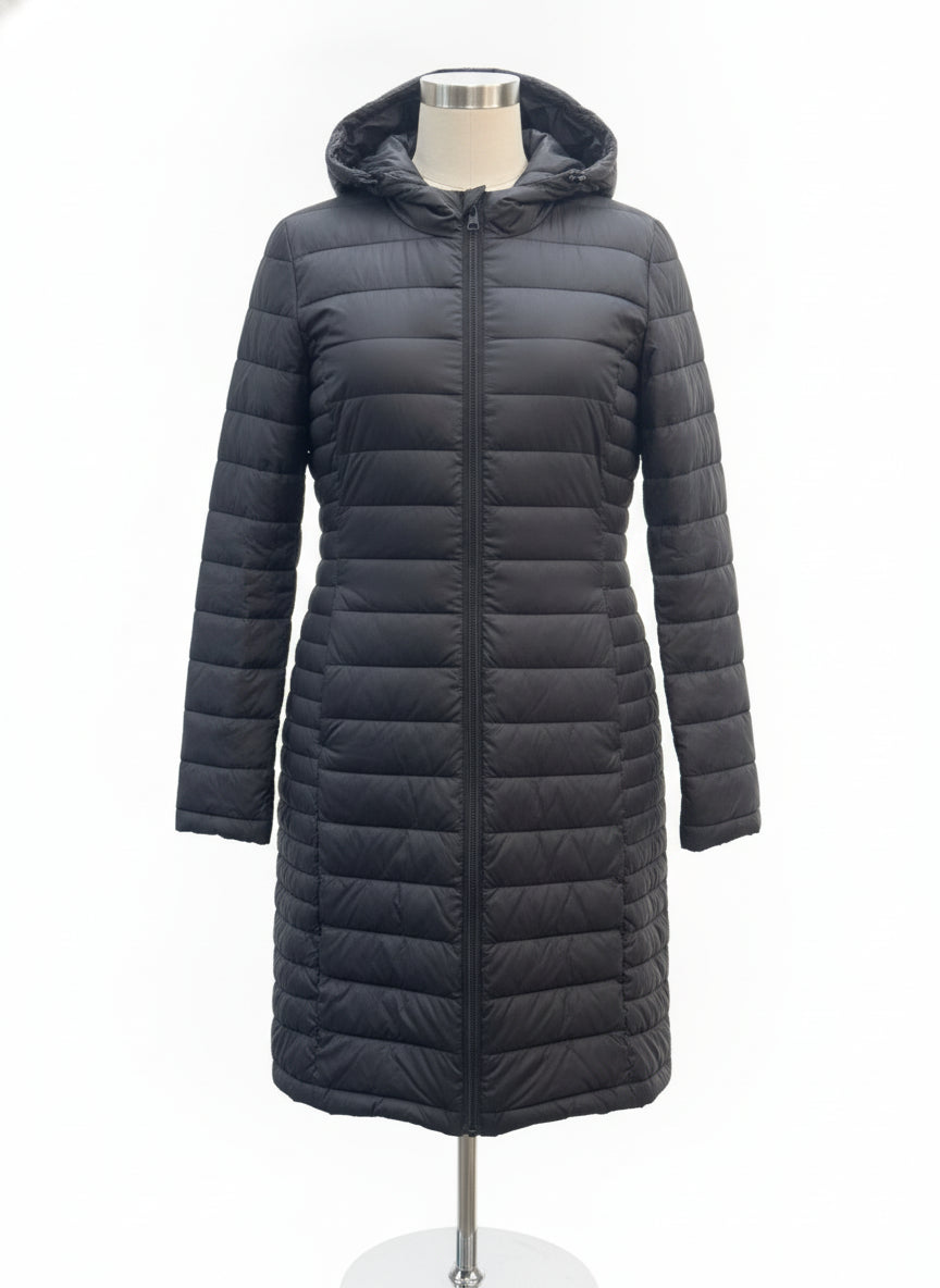 Love Tree · Hooded Packable Jacket · Large · Black