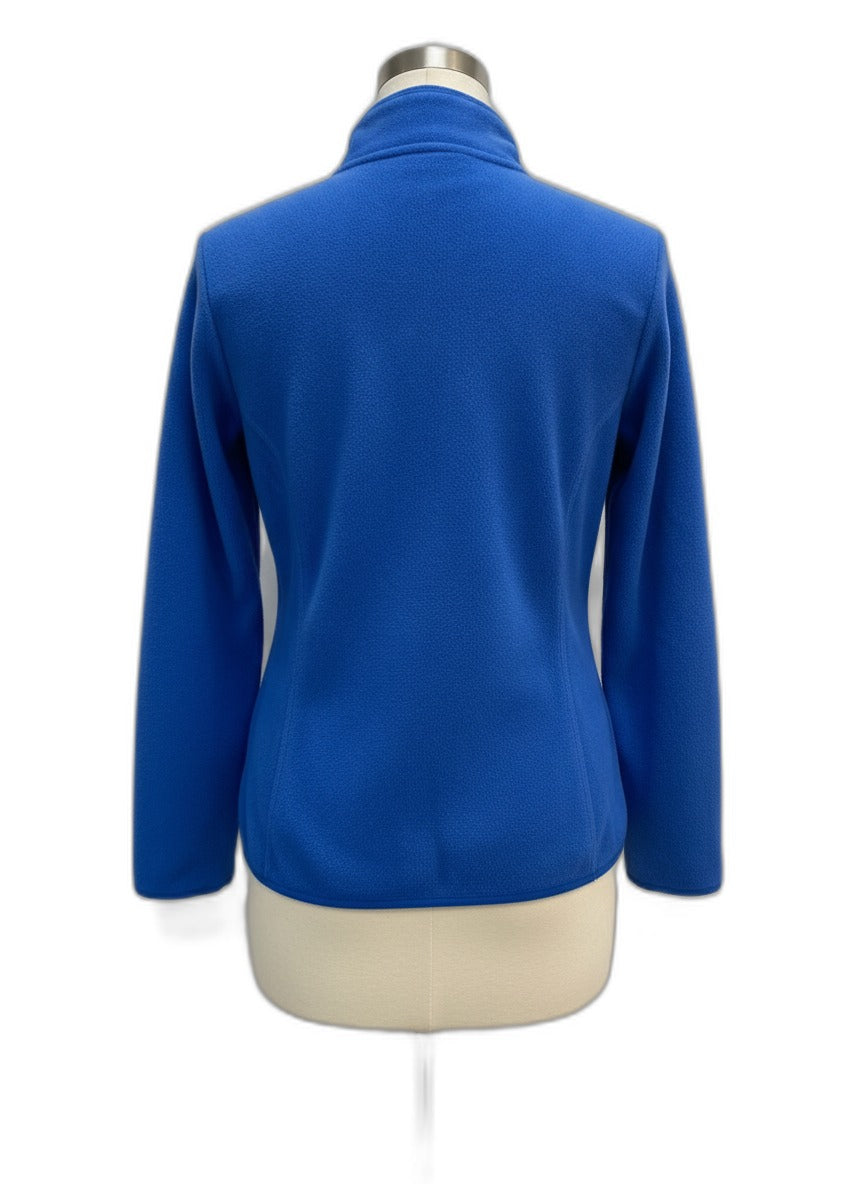 Karen Scott · Fleece Jacket · Small · Blue