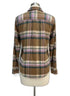 Carhartt · Cashew Multi Cotton Blend Plaid LongSleeve Shirt · Medium · Cashew Multi