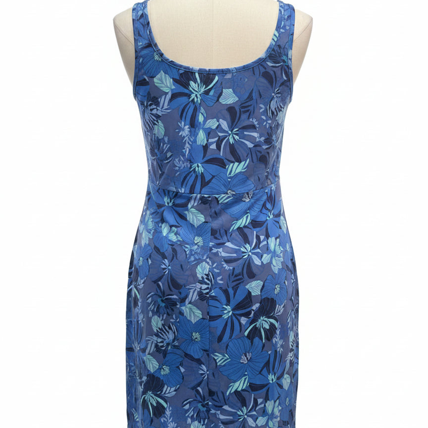 Columbia · Freezer III Omni Shade Active Dress · Large · BlueFloral