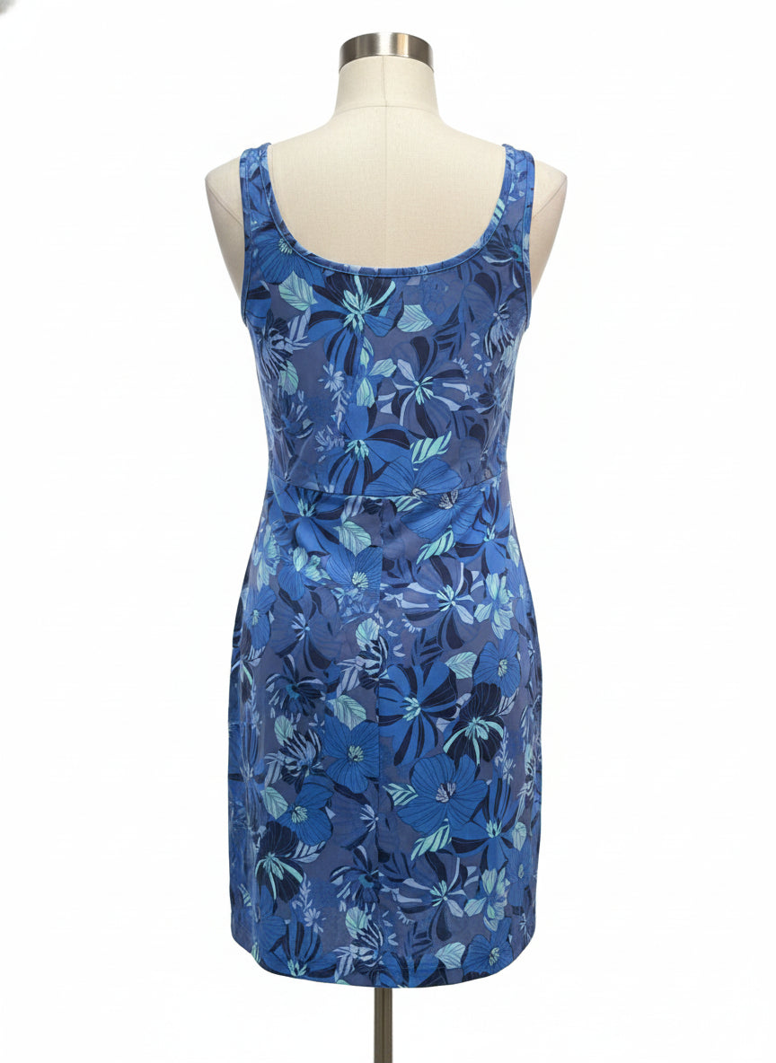 Columbia · Freezer III Omni Shade Active Dress · Large · BlueFloral