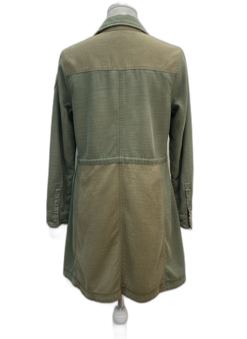 FreePeople · Zip Up Jacket · Medium · Army