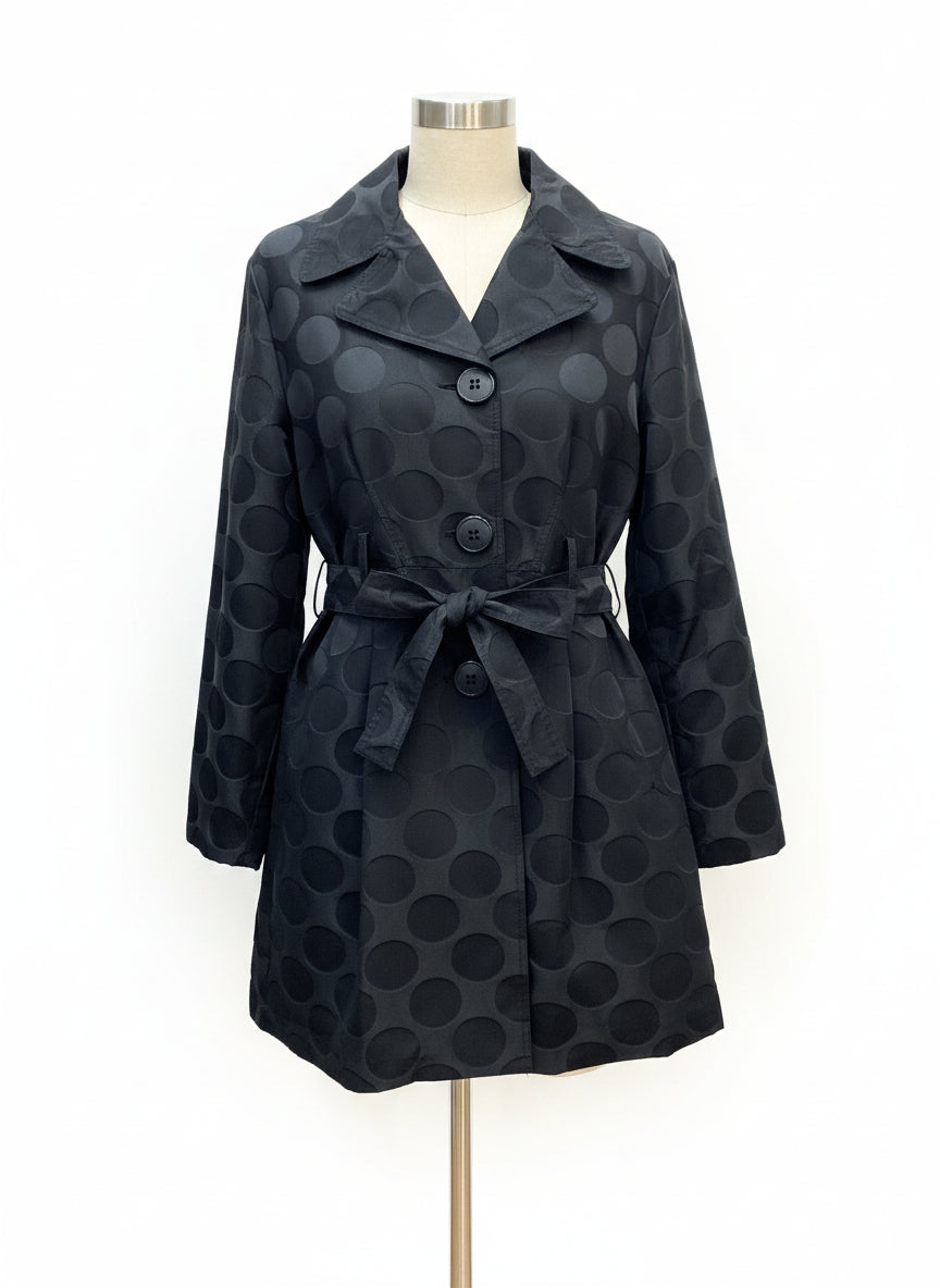 UBU · Black Polka-Dots · XLarge · Black